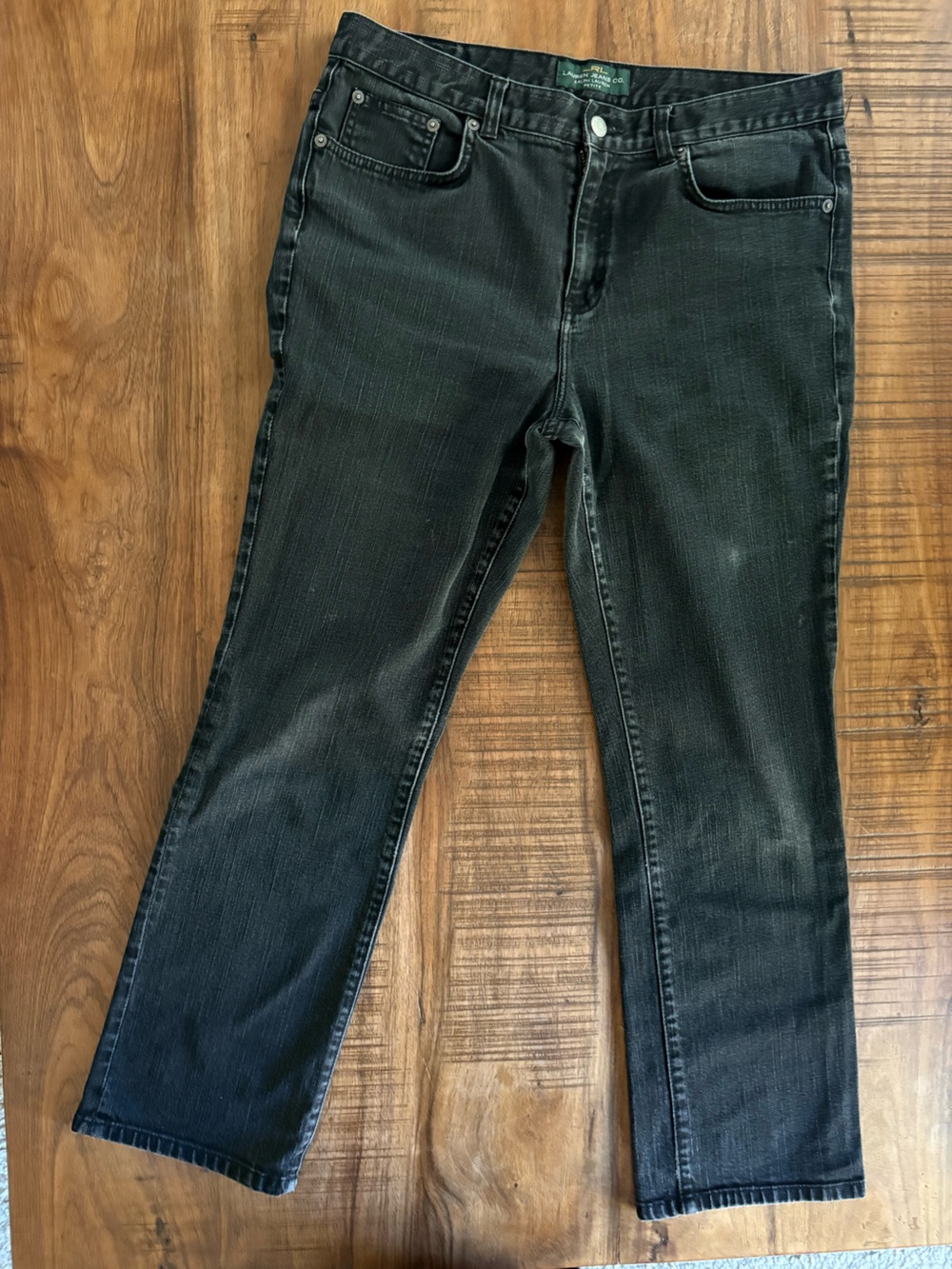 Ralph Lauren Women’s Straight Black Jeans